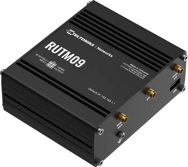 TELTONIKA RUTM09 Automatiseringsmodule: router; DDR3; 256MBFLASH,256MBSRAM; RUTM - 1 stuk