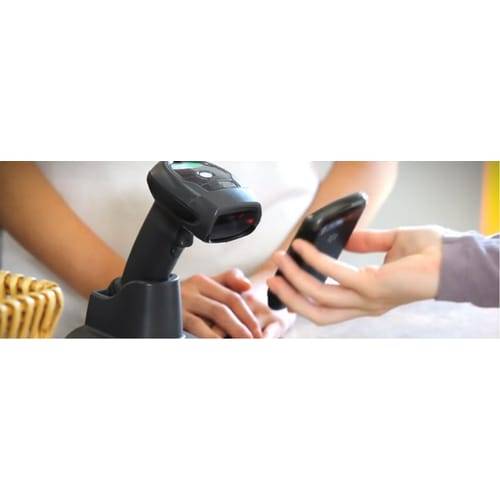 Zebra LI4278, BT, 1D, USB Kit, EMEA Bluetooth scanner, zwart incl.: kabel (USB), lader/zenderhouder, accu-2