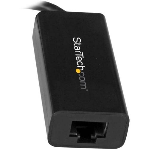 StarTech.com USB-C naar Gigabit Ethernet Adapter, Zwart, Windows & Mac , USB Type-C naar RJ45 LAN GbE Netwerkadapter - D-2