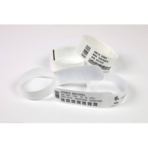 Zebra Z-Band Fun 10012712-5 Multifunctioneel label - 25,40 mm Breedte x 254 mm Lengte - Permanent Zelfklevend - Direct t-1
