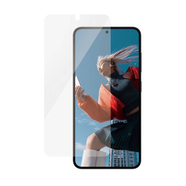 PanzerGlass Refresh Ultra-Wide Fit Anti-Bacterial Screenprotector incl. applicator Samsung Galaxy S24