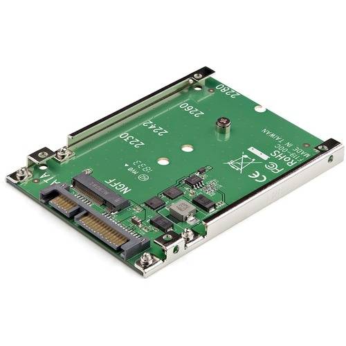 StarTech.com M.2 SATA SSD naar 2.5 inch SATA Adapter, M.2 NGFF naar SATA Converter, Open-Frame Bracket, M2 Hard Drive Ad-0