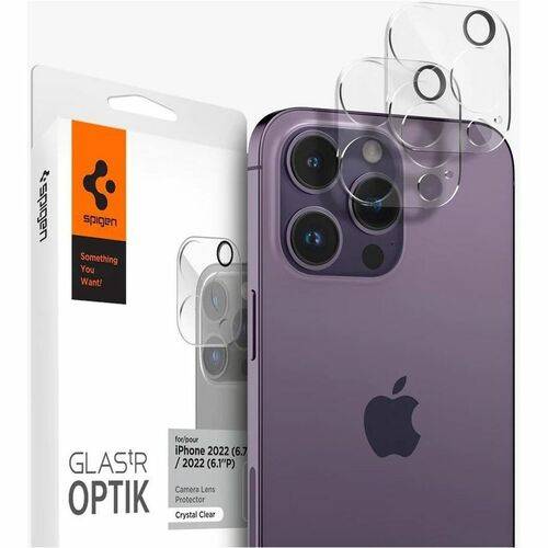 Spigen Optik Cameralensbeschermer - Kristalhelder - Gehard glas-0