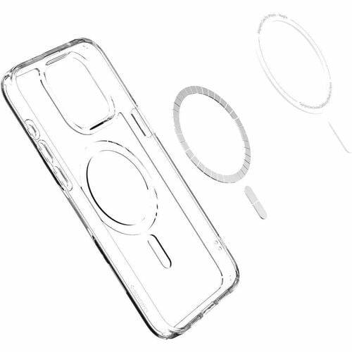 Spigen Ultra Hybrid Case voor Apple iPhone 15 Pro Smartphone - Wit - 1 Verpakking - Valbestendig, Krasvast, Valbestendig-1