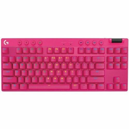 Logitech G PRO X TKL gaming toetsenbord RF draadloos + Bluetooth QWERTY US International Magenta-1