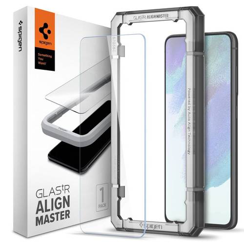 Spigen GLAS.tR Align Master 9H Gehard glas Schermbescherming voor Samsung - Glashelder - 2 - Voor LCD Smartphone - Olieb-0