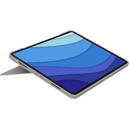 Logitech Combo Touch Toetsenbord/hoes voor 32,8 cm (12,9") Apple iPad Pro (5e generatie) Tablet-pc - Zand - Krasbestendi-2