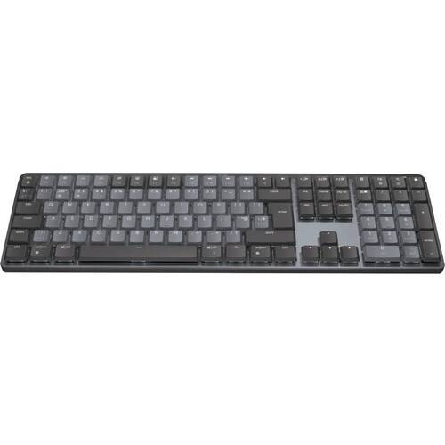 Logitech MX Mechanical Toetsenbord - Draadloos Verbinding - Engels (UK) - QWERTY indeling - Grafiet - Tactiel optisch Sl-0