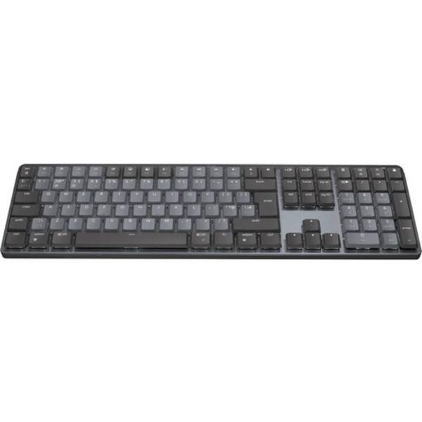 Logitech MX Mechanical Toetsenbord - Draadloos Verbinding - Engels (UK) - QWERTY indeling - Grafiet - Tactiel optisch Sl