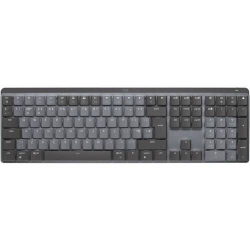 Logitech MX Mechanical Toetsenbord - Draadloos Verbinding - Engels (UK) - QWERTY indeling - Grafiet - Tactiel optisch Sl-1