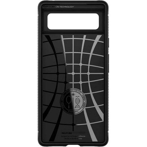 Spigen Rugged Armor Robuust Case voor Google Pixel 6 Smartphone - Mat zwart - Matte - Valbestendig - Thermoplastisch pol-1