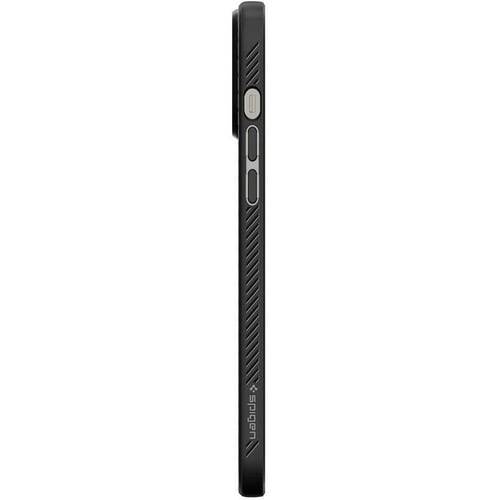 Spigen Liquid Air Case voor Apple iPhone 13 Pro Smartphone - Mat zwart - Matte - Schokabsorberend, Valbestendig, Vingera-1
