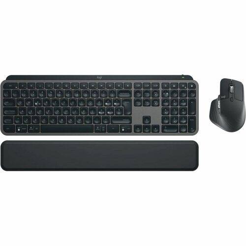 Logitech MX Keys S Combo Toetsenbord en muis - Portugees - USB Membraan/schaar Draadloos Bluetooth Toetsenbord - Keyboar-0