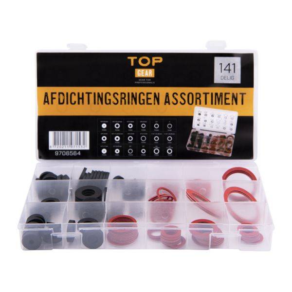 Topgear afdichtingsringen ass. 141-dlg 87202119715328720211971532-0