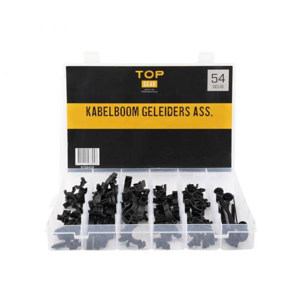 Topgear kabelboom geleiders ass. 54-delig. 87202119780438720211978043-0