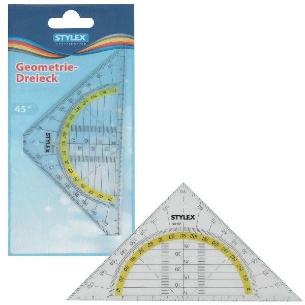Stylex geodriehoek 40441863702014044186370201-0