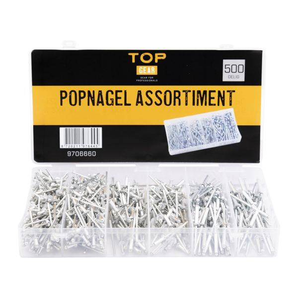 Topgear popnagel assortiment 500-delig 87202119764458720211976445-0