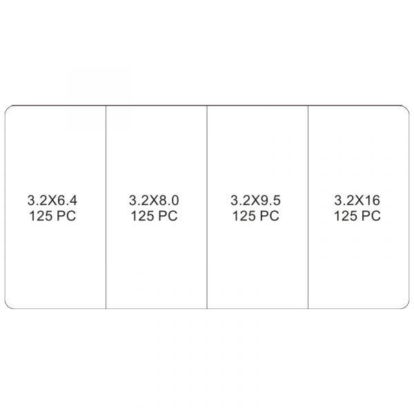 Topgear popnagel assortiment 500-delig 87202119764458720211976445-2