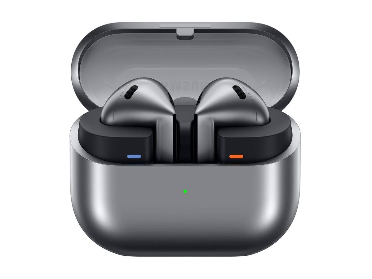 SAMSUNG Galaxy Buds3 draadloze hoofdtelefoon actieve ruisonderdrukking Zilver-0