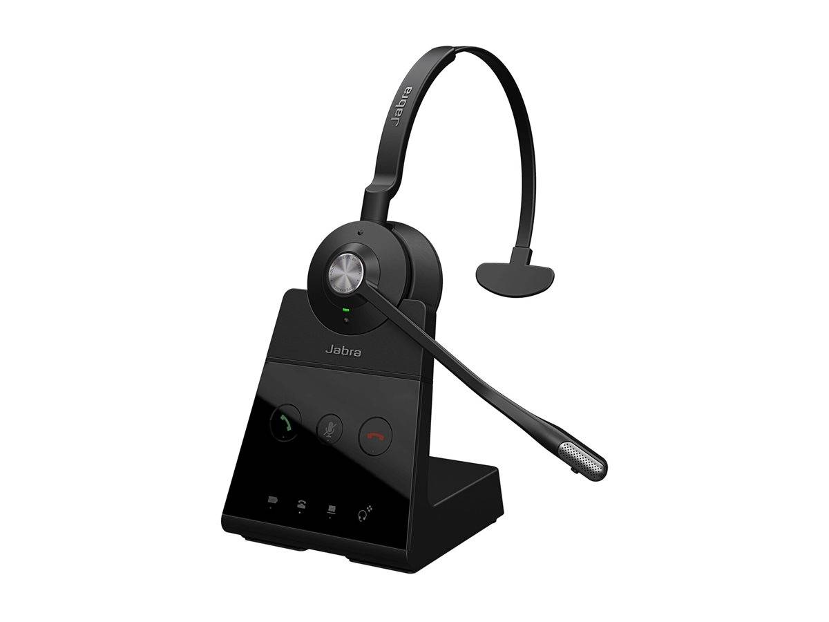 Jabra Engage 65 SE Draadloos Over het hoofd, Op het oor Mono Headset - Microsoft Teams-certificering - Monoraal - Supra--0