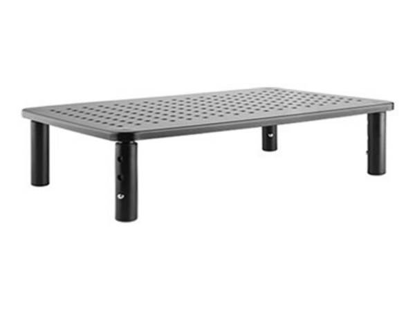 GEMBIRD MS-TABLE-01 Monitorstandaard; 20kg; zwart; plastic,staal; 370x235x120mm - 1 stuk