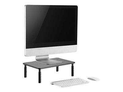 GEMBIRD MS-TABLE-01 Monitorstandaard; 20kg; zwart; plastic,staal; 370x235x120mm - 1 stuk-1