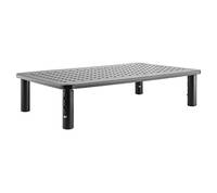 GEMBIRD MS-TABLE-01 Monitorstandaard; 20kg; zwart; plastic,staal; 370x235x120mm - 1 stuk-2