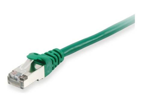 Equip Patchkabel Cat6A S/FTP 2xRJ45 25,00m groen LSZH plastic zak