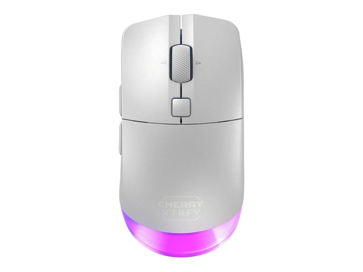 CHERRY Xtrfy M50 - Maus - ergonomisch - optisch - 5 Tasten - kabellos, kabelgebunden - 2,4 GHz, Bluetooth 5,2 - kabello-0