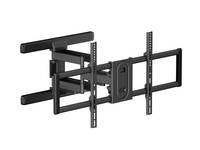 Wandmontage Equip 43"-100"/1TFT 60kg 2 scharnierkantelbaar zwart retail-0