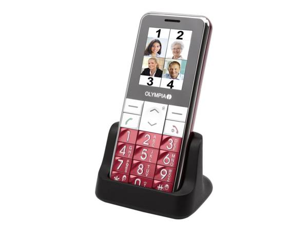 Olympia LUX 6,1 cm (2,4 inch) 98 g Zwarte cameratelefoon