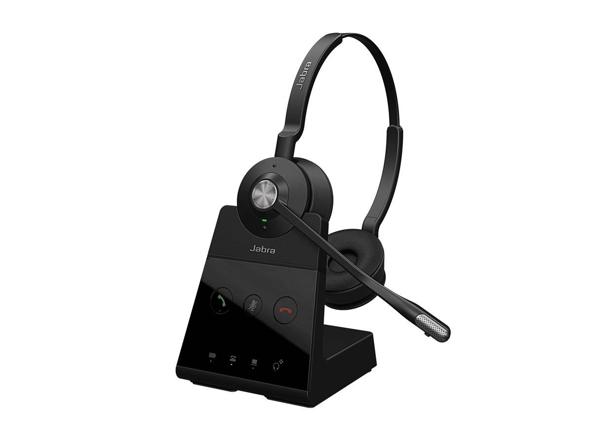 Jabra Engage 65 SE Stereo Headset - DECT - Draadloos - Zoom Gecertificeerd (9659-553-111-1)-1
