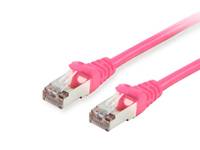Equip patchkabel Cat6 S/FTP 2xRJ45 50,00m roze-1