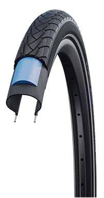 Buitenband Schwalbe Marathon Plus SmartGuard 16 x 1.35" / 35-349 - zwart met reflectie-0