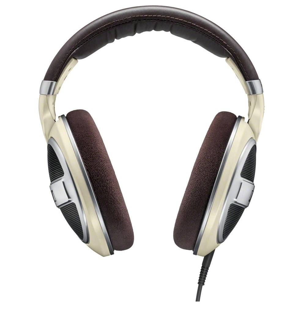 Sennheiser HD 599 Hoofdtelefoons Hoofdband Bruin, Ivoor-0