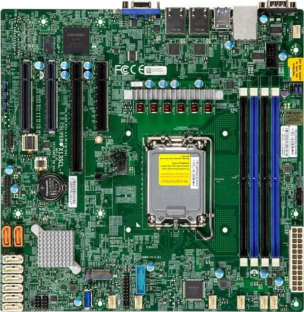 Supermicro X13SCL-FB Bulk Intel C262 LGA 1700 micro ATX