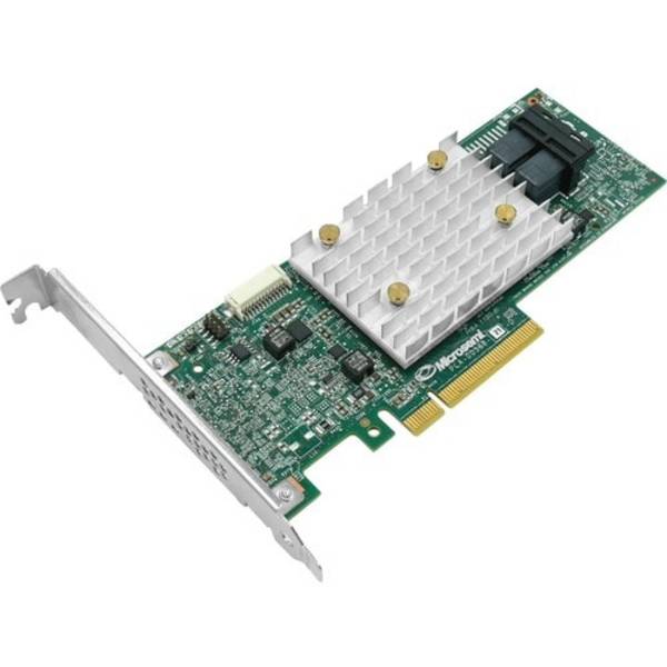 Microchip Adaptec AHA-1100-8i SAS-controller - 12Gb/s SAS - PCI Express 3.0 x8 - Plug-in kaart - 8 Totaal SAS poort (en)