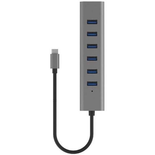 i-tec USB-hub - USB 3.2 (Gen 1) Type C - Draagbaar - 7 Total USB Port(s) - Windows, iPadOS, Linux, Mac, Android, ChromeO-1