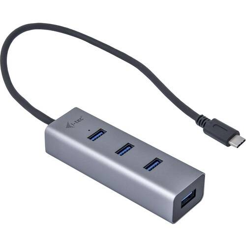 i-tec USB-hub - USB Type C - Extern - 4 Total USB Port(s) - 4 USB 3.0 Port(s) - Linux, PC, Mac-1