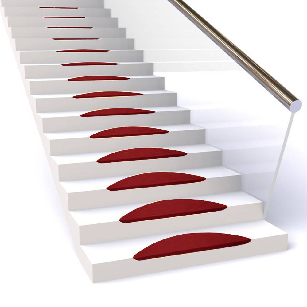 Trapmat Spurt - Rood - 26x65 cm - 15 stuks-1