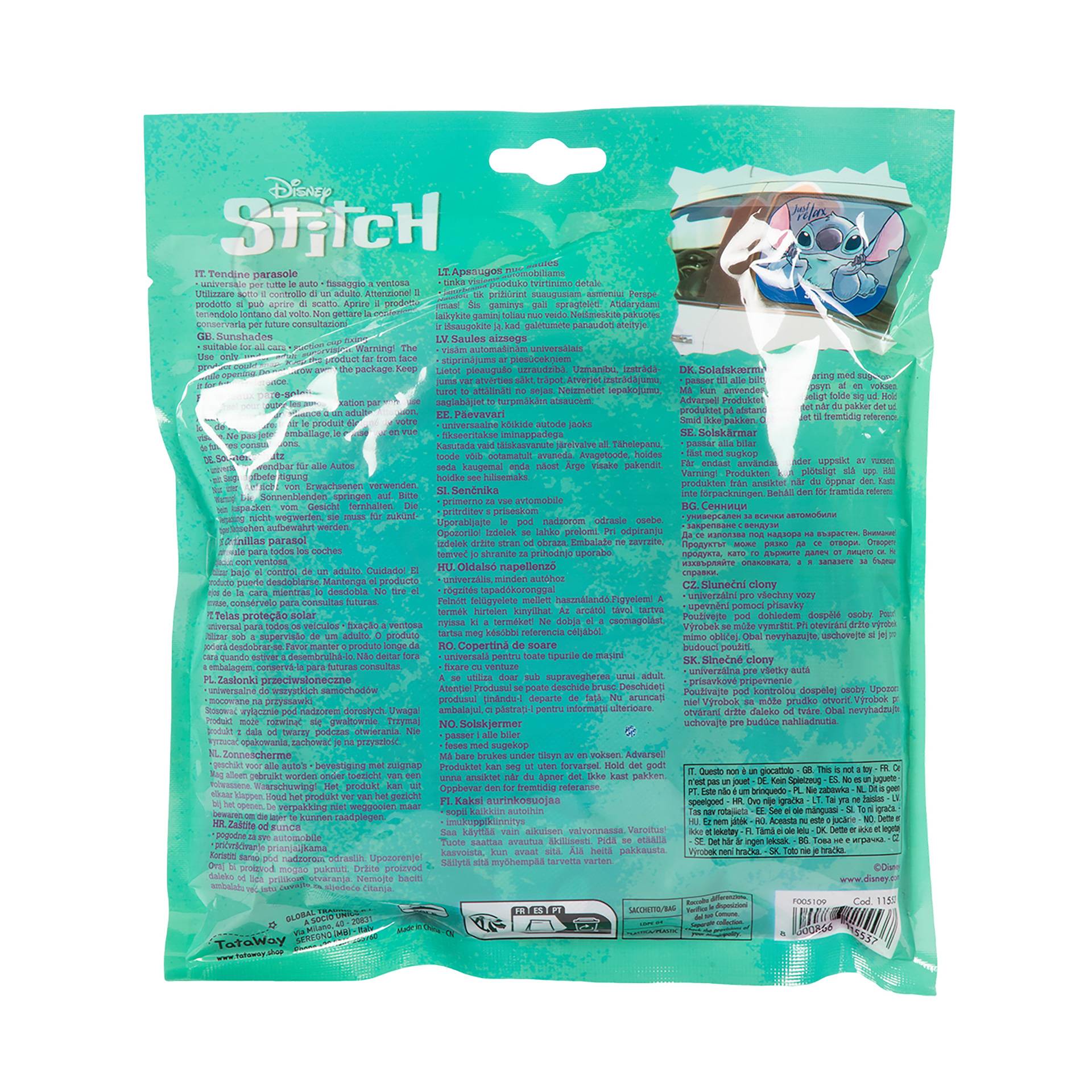 Disney Stitch Pop-Up Zonneschermen-1
