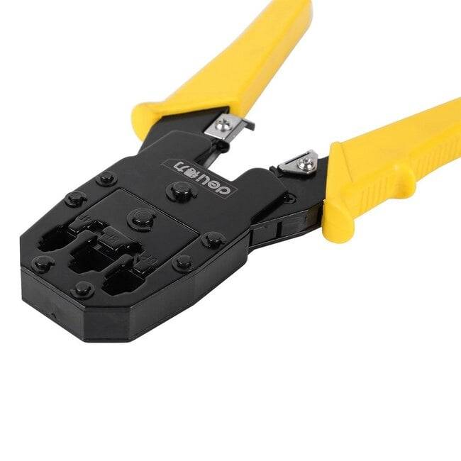 DELI Ethernet-krimptang 4/6/8P RJ45/RJ14/RJ12/RJ9-1