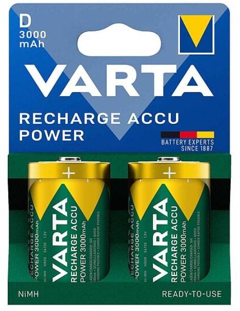 Varta 56720 101 412 zware accu, oplaadbare D-accu, nikkel-metaalhydride (NiMH)-0