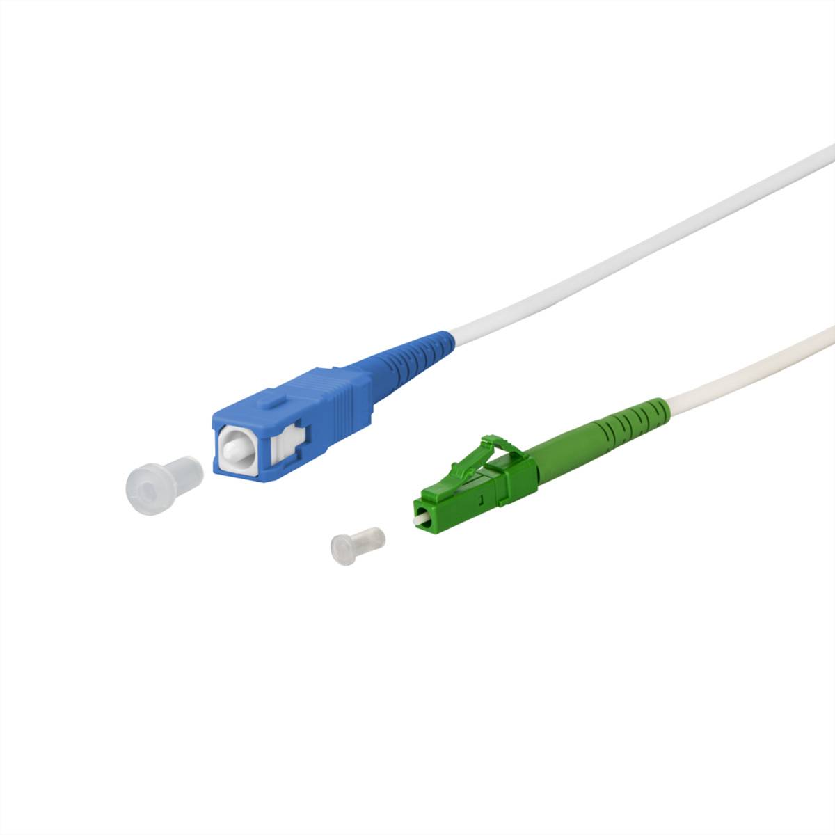 METZ CONNECT OpDAT glasvezelkabel, SC-S/LC-S APC OS2, 5 m-0
