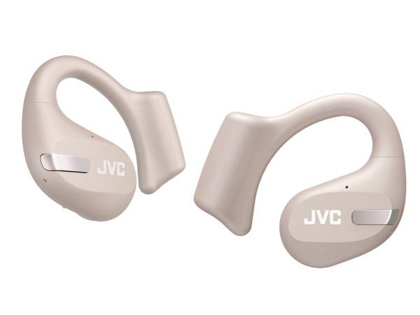JVC Nearphones HA-NP50T - Draadloze open-ear hoofdtelefoon beige