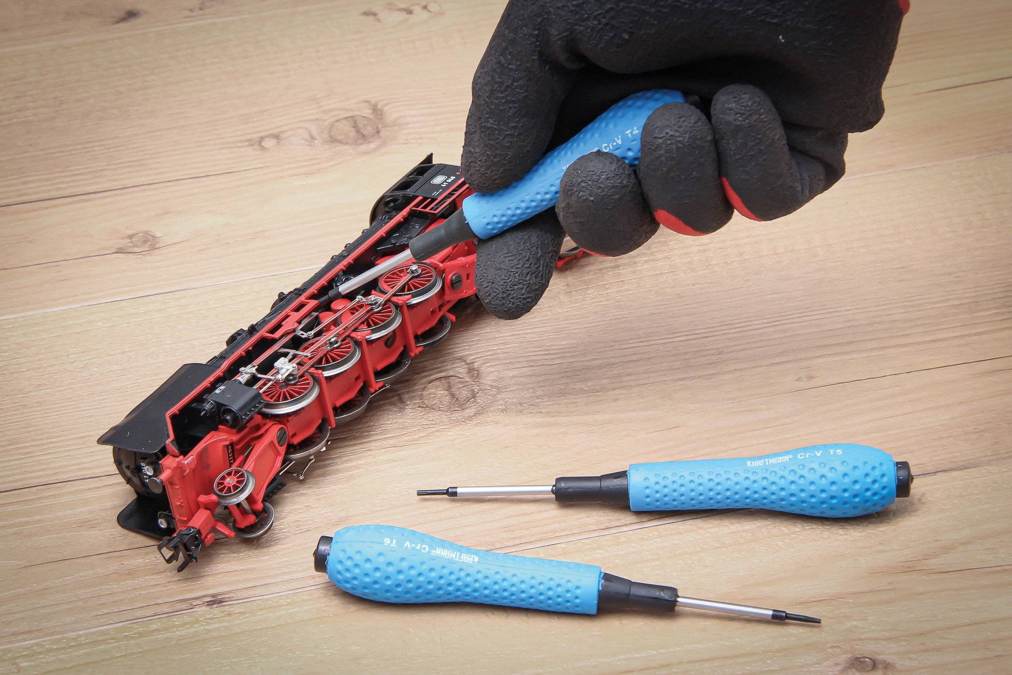 Micro schroevendraaierset T-profiel (voor Torx) T4 / T5 / T6 3-dlg-1