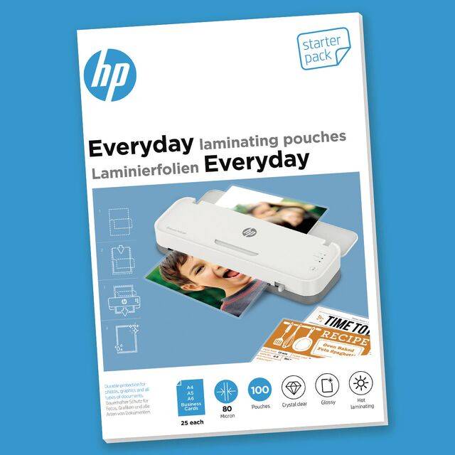 HP Lamineerhoezen Everyday Starterset 80 Micron-0