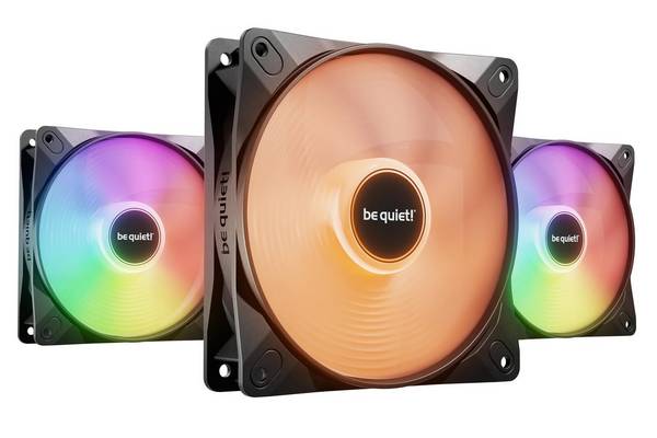 wees stil! Ventilator 140mm Light Wings LX PWM hoge snelheid 3x