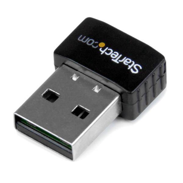 StarTech.com USB 2.0 300 Mbps Mini draadloos-N netwerkadapter - 802.11n 2T2R wifi-adapter - USB 2.0 - 300 Mbit/s - 2,48-2