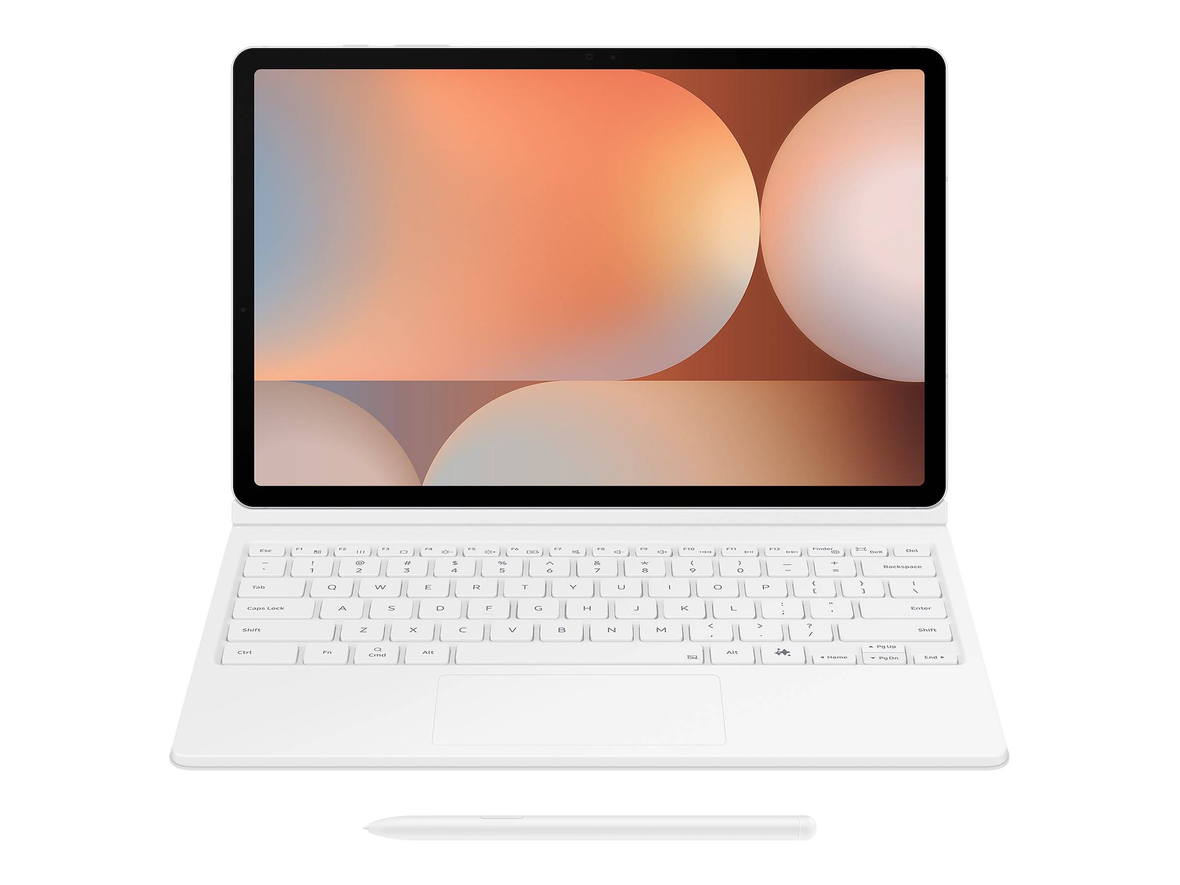 Samsung EF-DX825 - Tastatur und Foliohülle (Buch-Cover) - KI-Taste - mit Touchpad - kabellos - POGO pin, Bluetooth - we-0